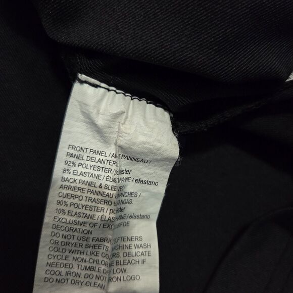 Callaway Polo Shirt Mens 3X Black Opti-Dri Performance Golf Stretch Big - Picture 5 of 7